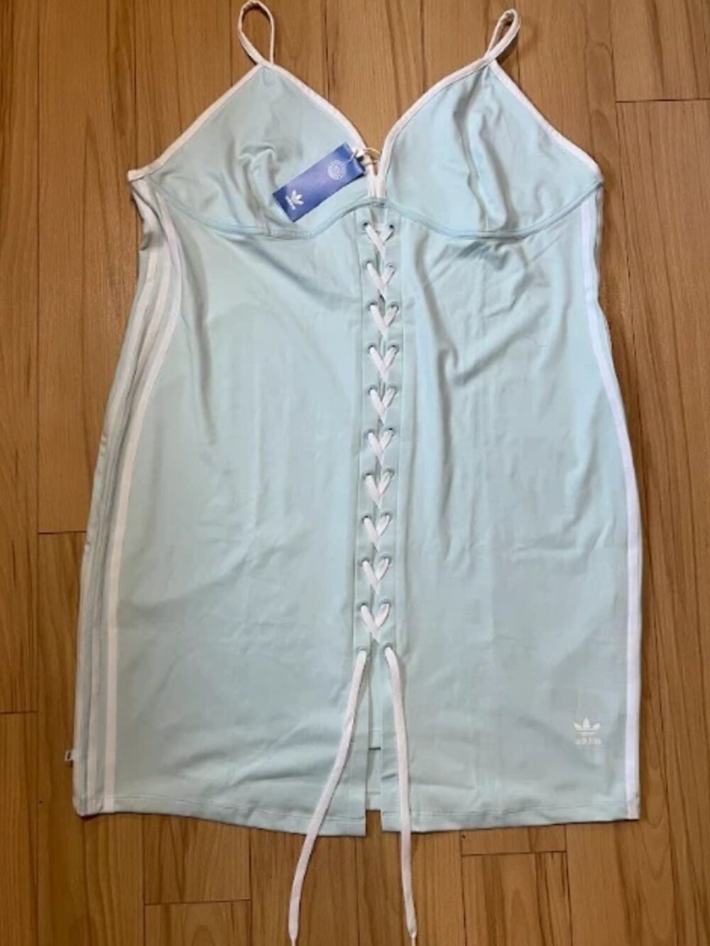 Adidas Women's Blue and White Dress